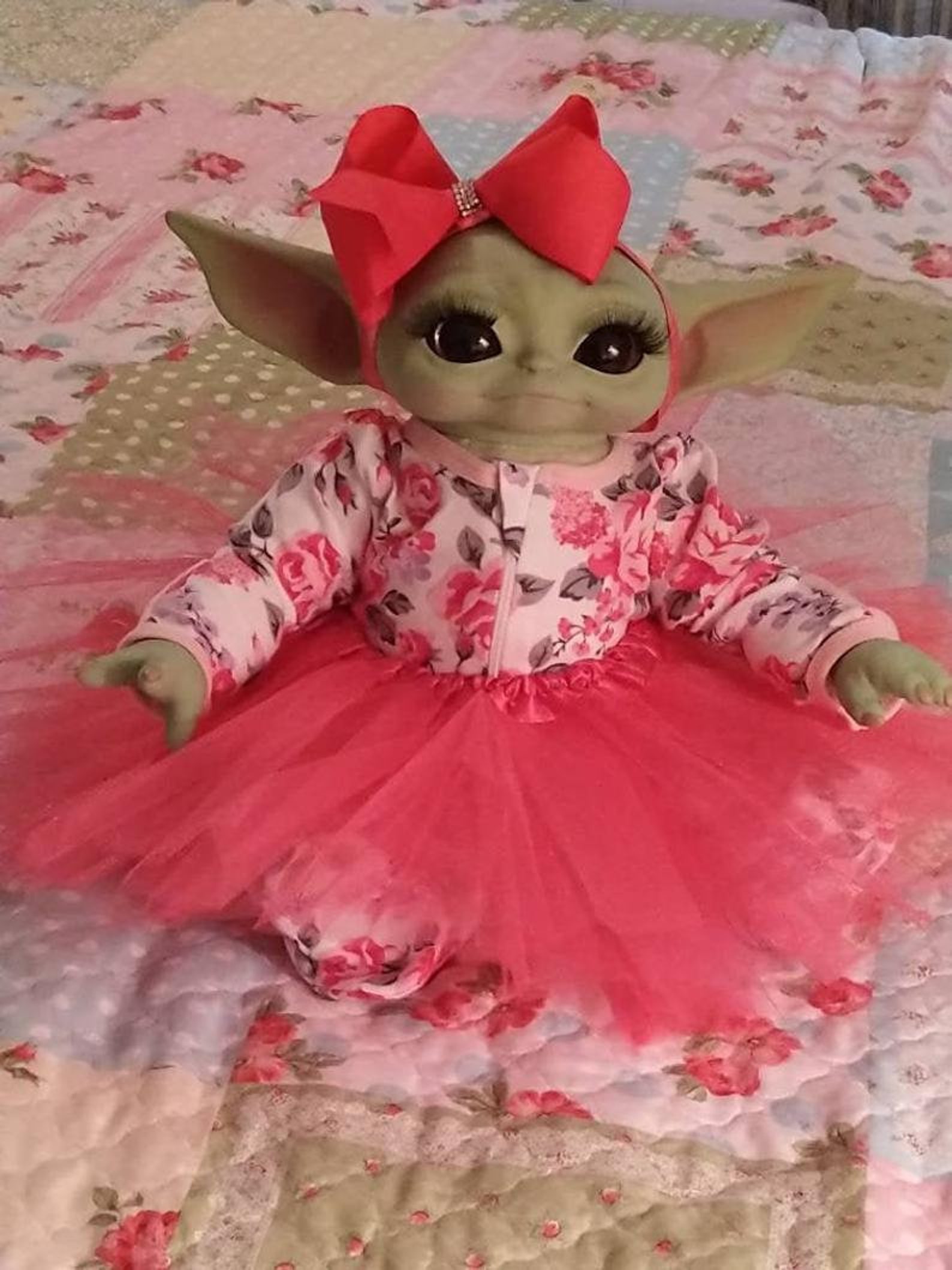 Yoda Baby Boy or Girl Minky Fleece FULL Body doll Etsy