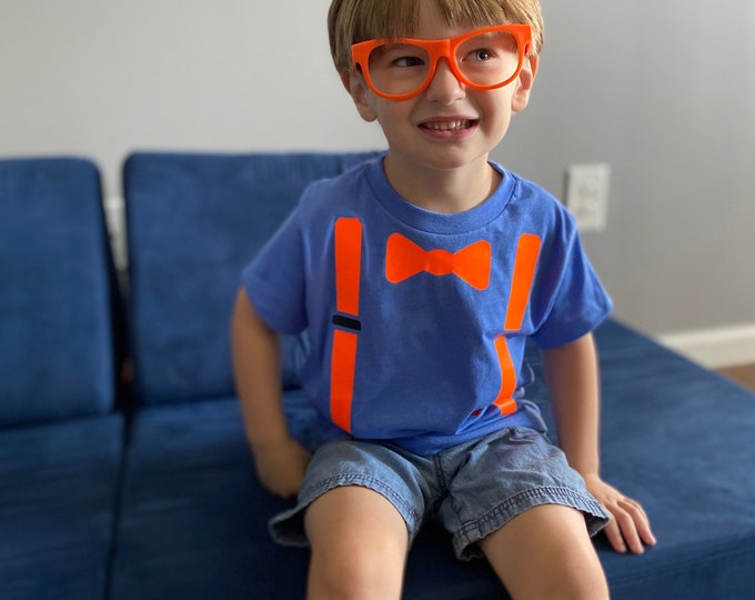 Blippi Inspired // SHIRT / Boy / Girl / Toddler / Birthday / Etsy
