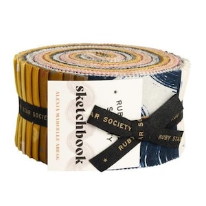 Sketchbook Jelly Roll by Alexia Marcelle Abegg for Ruby Star Society