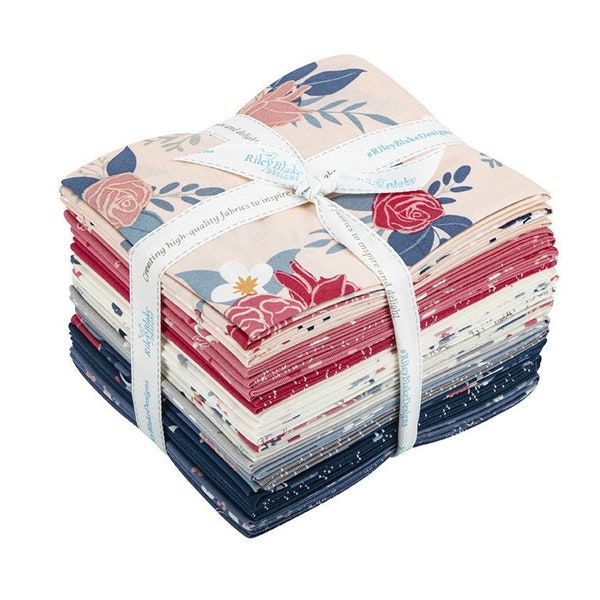 South Hill Fat Quarter Bundle from Fran Gulick of Cotton and Joy for Riley Blake Designs