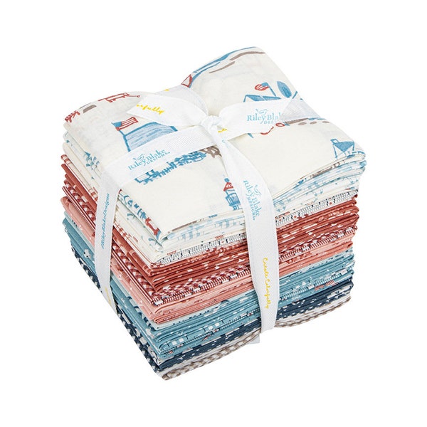 Portsmouth Fat Quarter Bundle by Amy Smart for Riley Blake Designs