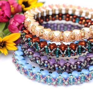 PDF Instructions Bangle &#39;&#39;Enjoy&#39;&#39; - Beading Tutorial - eBook