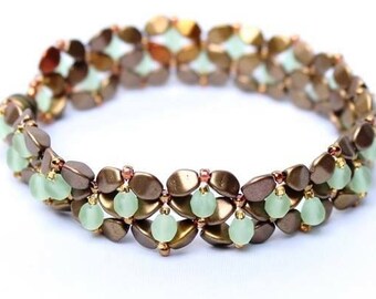 DIY Kit Bracelet &quot;SABINE&quot; (No.1) Creative Set Self Making Beads Creative Set Pinch Beads Beads Beads Threads
