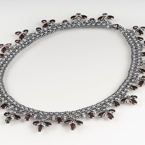 PDF Instructions Necklace &#39;&#39;Kristi&#39;&#39; Beading Tutorial eBook beaded necklace pattern