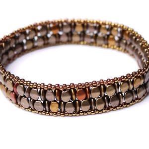 PDF Instructions Bangle &quot;Mai&quot; Beading Tutorial - eBook