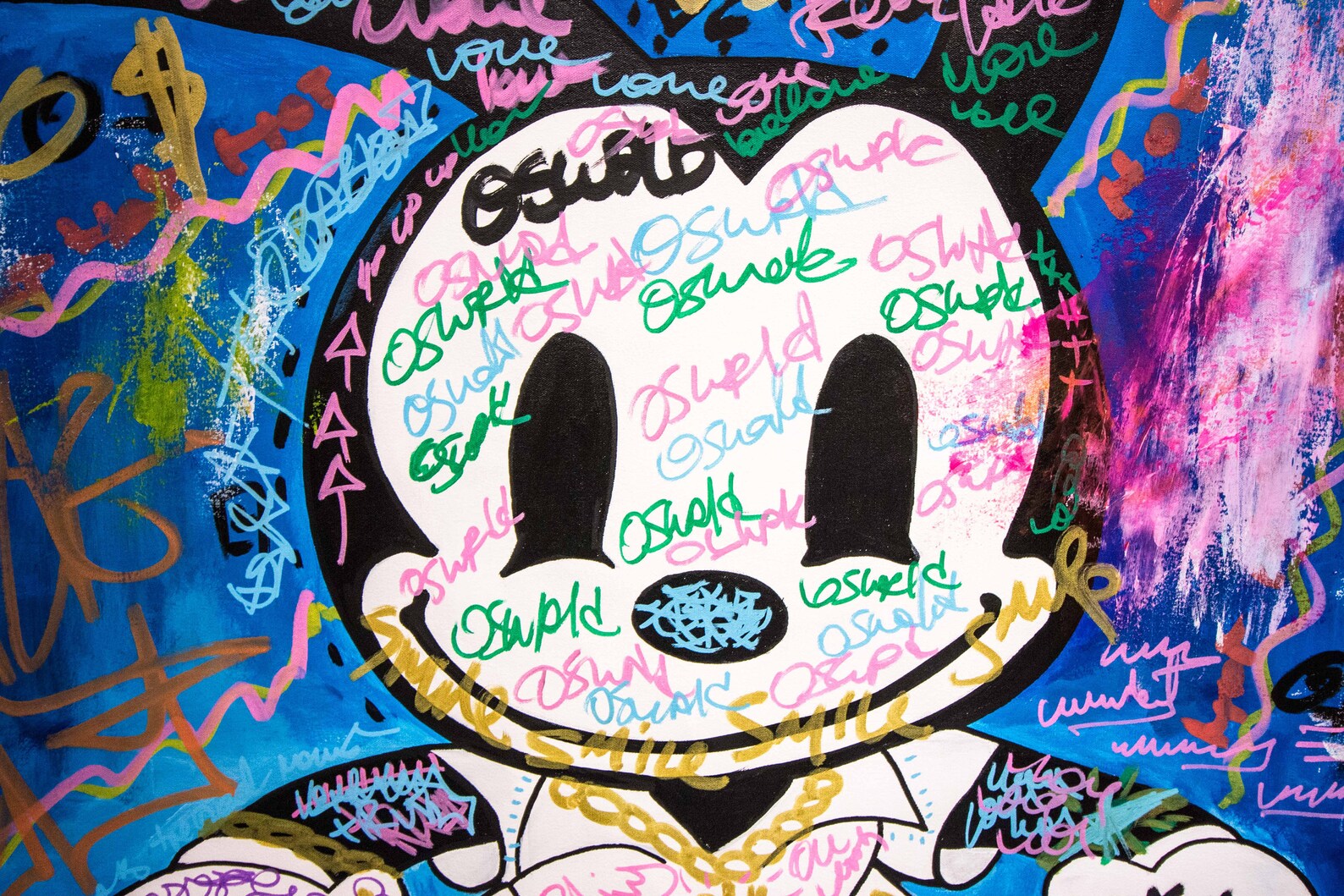 SOLD For Order Oswald The Lucky Rabbit 150x110cm | Etsy