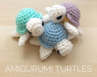 Amigurumi Turtles - Pack of 6 - Made to Order