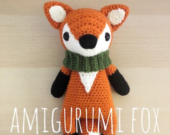 Amigurumi Fox - Made to Order - Fall - Autumn - Winter - Fox Plush