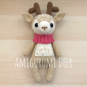 Amigurumi Deer - Made to Order - Fall - Autumn - Winter - Deer Plush