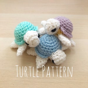 Amigurumi Turtle Pattern - Digital Download