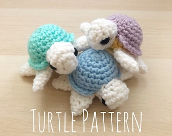 Amigurumi Turtle Pattern - Digital Download