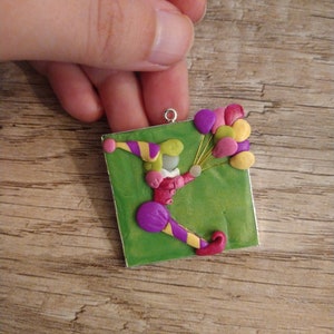 Bon Bon (The Candy Kid) handgefertigter Polymer Clay Anhänger - Kleiner Nemo: Abenteuer im Schlummerland