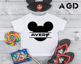 Personalized Name Mickey Ears, Kids, Toddler, Disney World, Disney Land, Mickey and Friends