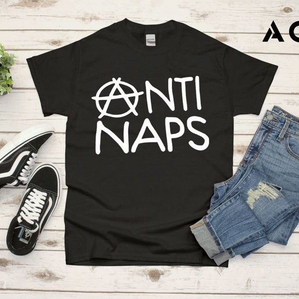 Anti Naps T-shirt, Kids, Toddler, Infant, Anarchy, Punk Rock, Tee, Onesie