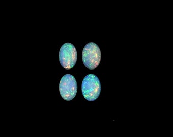 Ethiopian Opal Oval Shape 6x4mm Approximately 1.20 Carat, October Birthstone, Translucent Opal, For Jewelry Making (19900)
