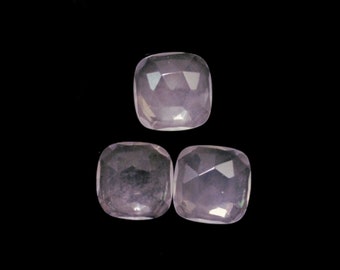 Translucent Quartz 10787 Rose Cut Rose Quartz Cabs Round Shape 6mm Approx Vitreous Luster 9 Carat,Beautiful Quartz Gentle Pink Essence