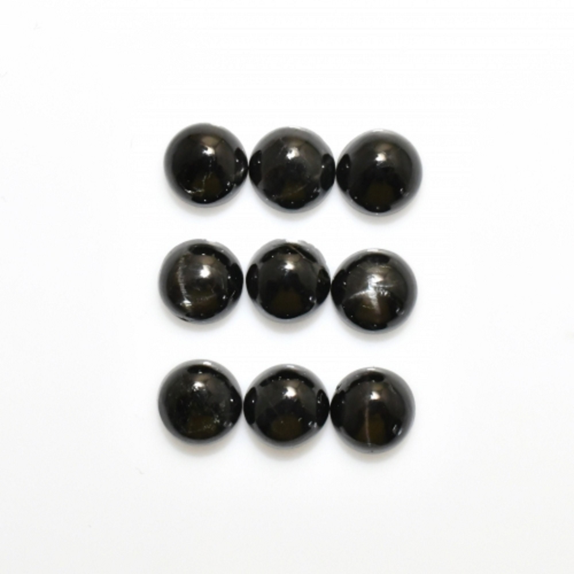 Black Star Diopside Cab Round 7mm Approximately 15 Carat - Etsy