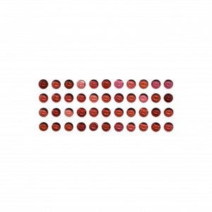 Garnet Cabochons, Round 3.1mm, 9 Carat, January Birthstone, 44 Pieces (36008)