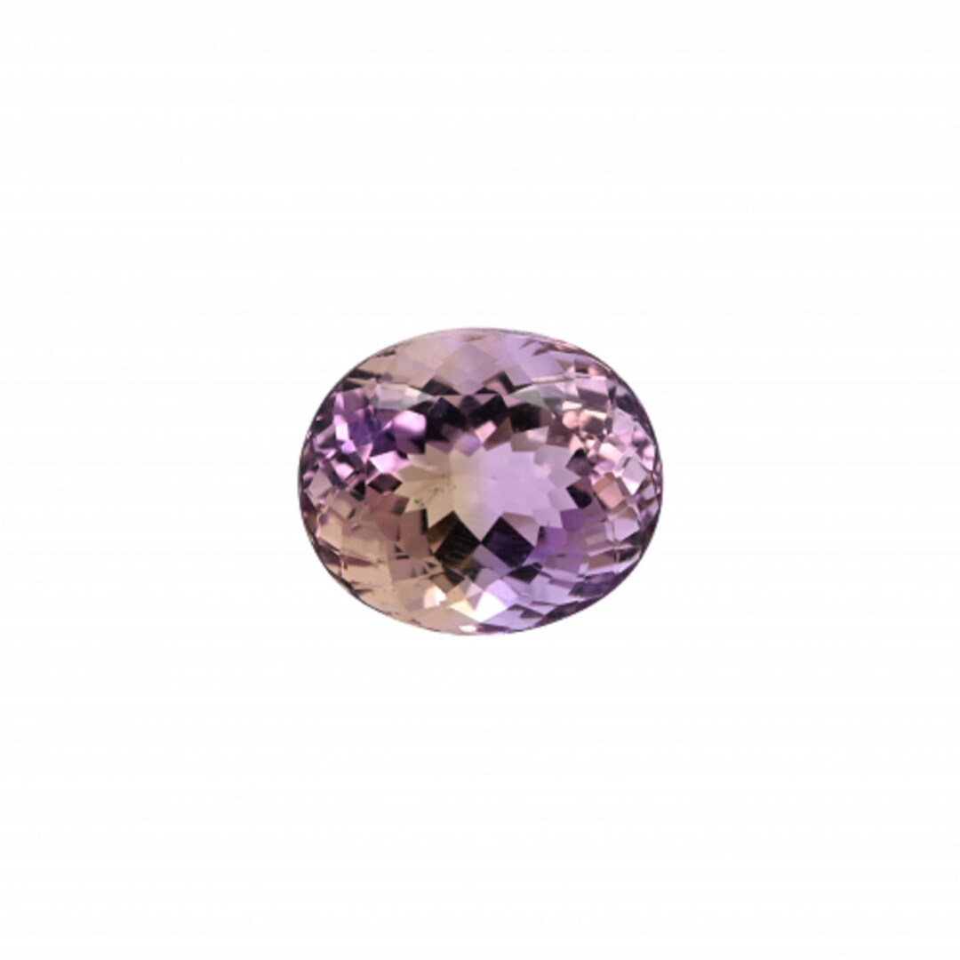 Ametrine Oval 16x13.5mm Single Piece 13.60 Carat, Nice Yellow Purple ...