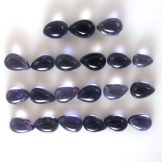Buy Iolite Cab Pear Shape 6x4mm Approximately 10 Carat, Variety of