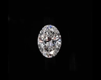 IGI Certified Lab Grown Diamond Oval 8.73x6.26x3.82mm, 1.28 Carat, Brilliant Cut (145391)
