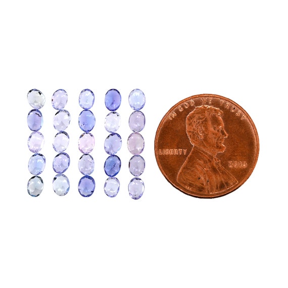 Tanzanite Oval Shape 4x3mm Approximately 4 Carat, December