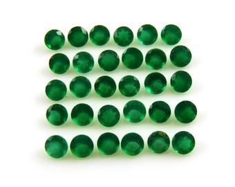 Boîte à Bijoux Vintage En Onyx Vert - Coffret Ancien, Occasion En Très Bon état (TBE)