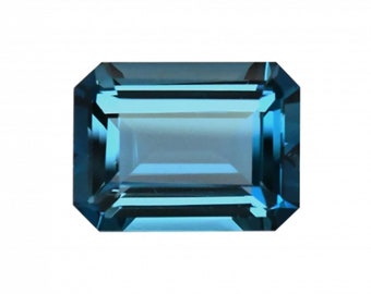 Details about   Swiss Blue Topaz Gemstone Pair 16-18 Ct Untreated Natural Emerald Cut Certified 