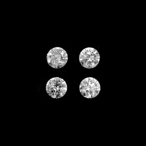 White Diamond Round 2.7mm Approximately 0.31 Carat, April Birthstone,  White Color, Si2 Clarity, Brilliant Cut Diamond, For Jewelry  (37138)