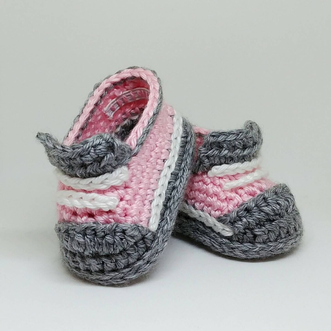 Pink Baby Sneakers Pink Baby Shoes First Baby Shoe Baby Etsy