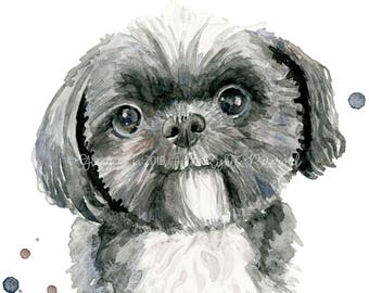 Pet Portrait, Dog Portrait, Custom Pet, Pet Painting, Dog Painting, Dog Watercolor, Pet Watercolor, Animal Portrait, Dog Watercolour