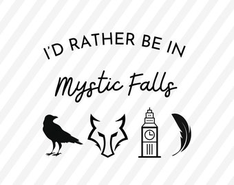 I'd Rather Be in Mystic Falls