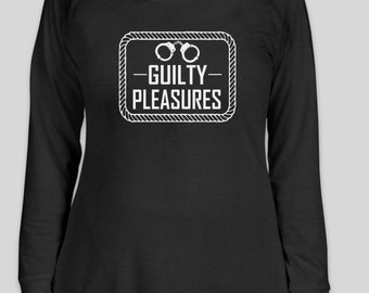 Women's Long Sleeve Cotton Shirt Guilty Pleasures