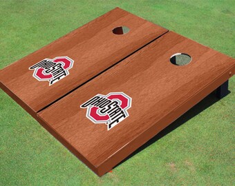 Ohio State University Solid Rosewood Cornhole Boards