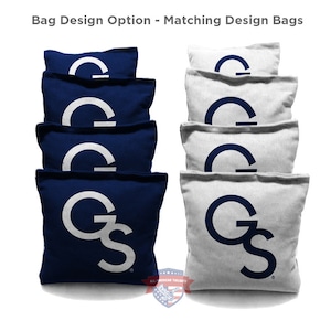 Georgia Southern University &quot;GS&quot; Cornhole Bags