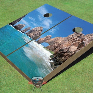 Custom Corn Hole Mexican Beach Graphic Cornhole Boards