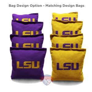 Louisiana State University Cornhole Bags
