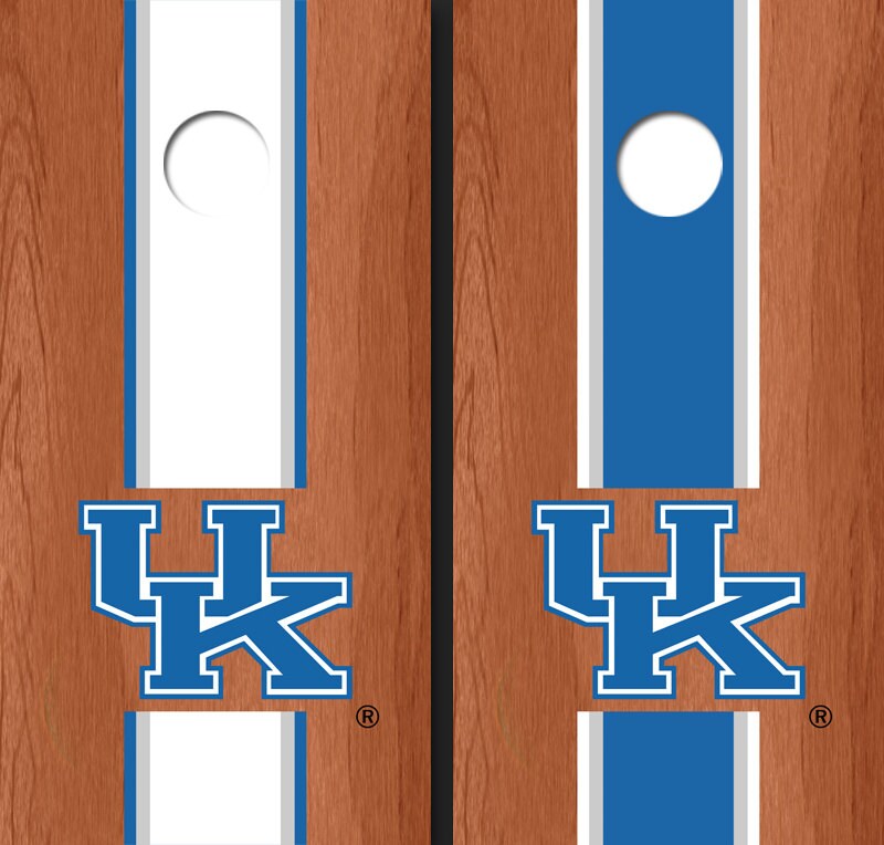 Corn Hole NCAA University of Kentucky Rosewood Alternating Etsy