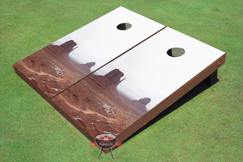 Custom Monument Vally Graphic Cornhole Boards