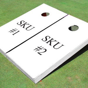 House Divided Cornhole Boards - Designs in OUR SHOP ONLY