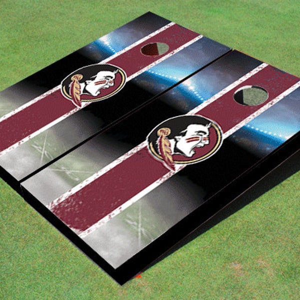 thumbnail image 2 of Florida State Seminoles Cornhole Bags – Set Of 8 Handcrafted Bean Bags For Corn Hole 2 of 6