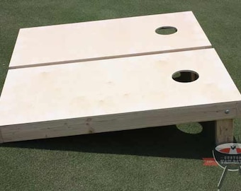 Non Painted / Unfinished 2 x 4 Cornhole Boards With Out Bags