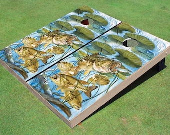 Custom Guy Harvey LM Bass Cornhole Boards