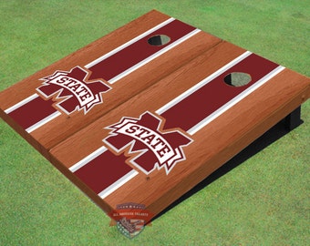 s MS1 Mississippi State Bulldogs cornhole board or vehicle decal