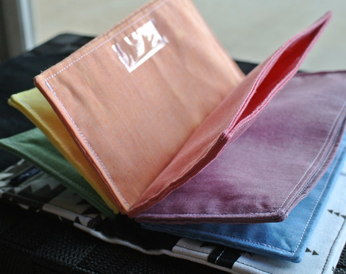 Cash Envelope System Wallet, Budget Wallet, Fabric Envelope System