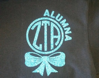 ZTA Alumna T-Shirt, ZTA Alumna Shirt, ZTA Alumnae Shirt, Zeta Alumna Shirt, Zeta Alumnae Shirt, Sorority Alumna Shirt, Zeta Alumna