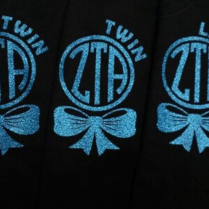 ZTA Big Little Shirt, ZTA Family Shirt, Sorority Big Little, Little Sister Shirt, Big Sister Shirt