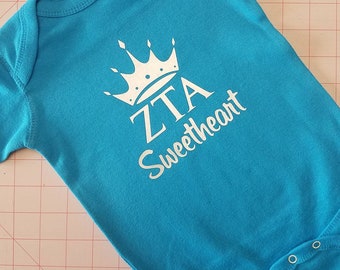 Body de bebé personalizado ZTA Sweetheart