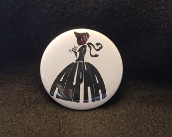Zeta is Forever / Botones Zeta Lady (con broche de 2,25") Cantidad: 1-10