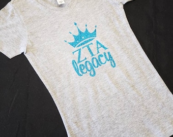 ZTA Custom V-Neck Toddler/Youth Tee